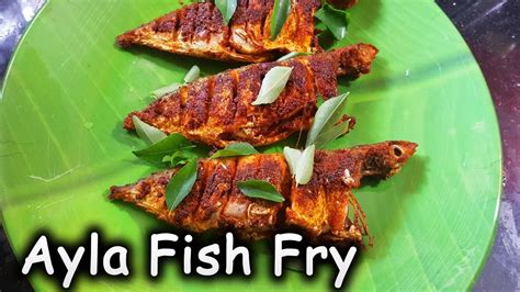 Ayala Fry Recipe | Mackerel Fry | Aila Fish Fry - YouTube