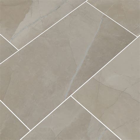 Sande Cream 12X24 Polished Porcelain Tile - Floor Tiles USA