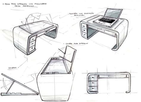 Pin von Miguel O'Hara auf Furniture Design Drawings + | Skizzen design, Skizzen ...