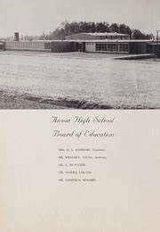 Anson High School - Aquila Yearbook (Wadesboro, NC), Class of 1963, Cover