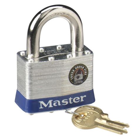 Master Lock Maximum Security Keyed Padlock-MLK5D - The Home Depot