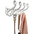 Amazon.com: Decorative Rustic Wall Hooks – Shabby Chic Set of 4 Wall ...