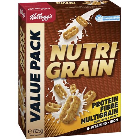 Kellogg's Nutri-grain Protein Breakfast Cereal 805g | Woolworths