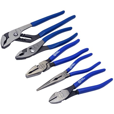 5 Piece Pliers Set – Gray Tools Online Store