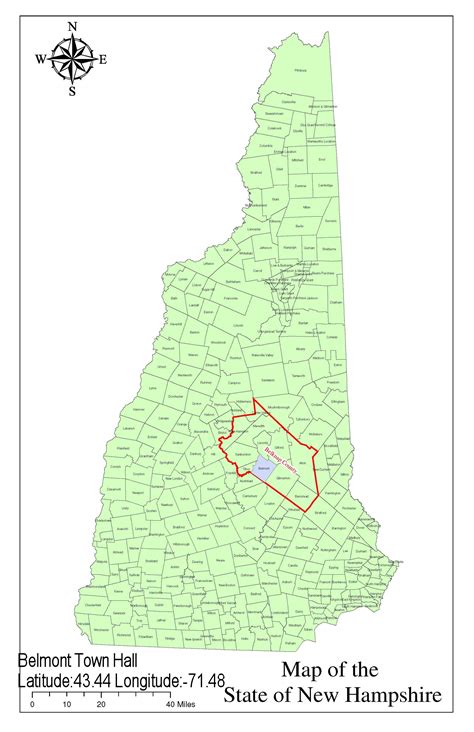 Maps | Town of Belmont, New Hampshire