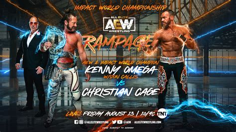 Kenny Omega To Defend IMPACT World Title Against Christian Cage At ...