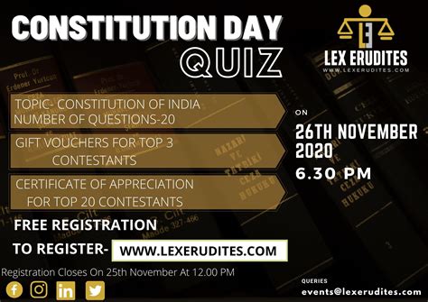 Constitution Day- Quiz - LEX ERUDITES