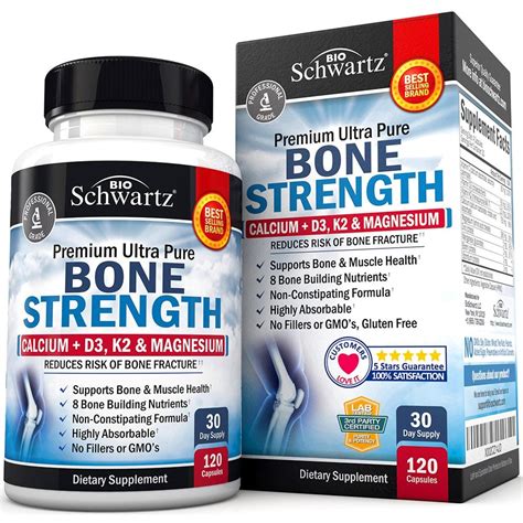 Bone Strength Capsules | Growth & Defense+ | BioSchwartz | BioSchwartz