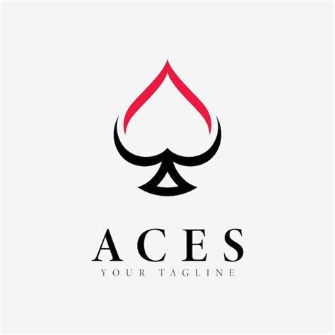 Premium Vector | Aces Logo Design Vector Icon