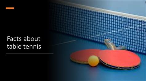 Facts about Table Tennis - daily-gyan