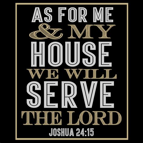 As For Me And My House We Will Serve The Lord Wallpaper