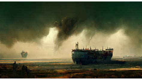 ArtStation - Anthropocene Climate Change.