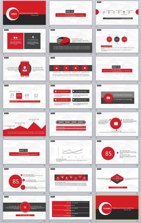 Business report powerpoint templates – Artofit