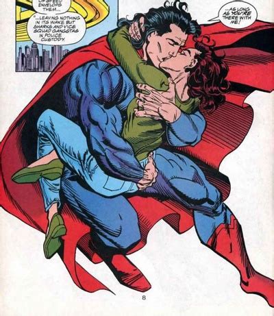 Superman and Lois hot kiss | Comic book characters | Superman, lois ...