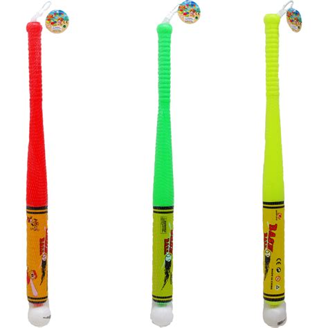 Wholesale Toy Baseball Bat with Ball- Assorted Colors (SKU 2339504 ...