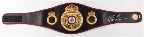 Mike Tyson Signed WBA Heavyweight Championship Belt (JSA COA) | Pristine Auction