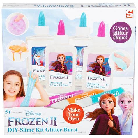 Buy Disney Frozen 2 Slime Diy Slime Kit Glitter Burst Online at Best ...