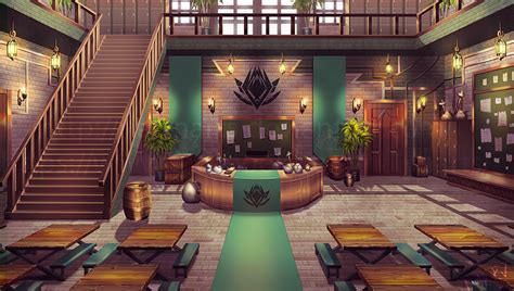 Guild Hall by rialynkv | Fantasy rooms, Fantasy concept art, Interior concept art