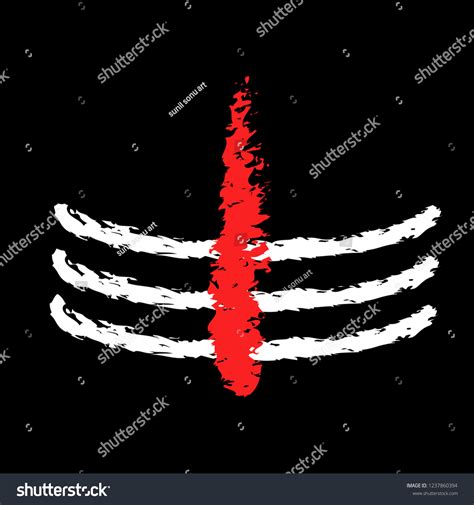 Mahadev Tilak Vector Design Art Mahadev Stock Vector (Royalty Free) 1237860394 | Shutterstock