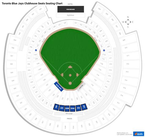 Club and Premium Seating at Rogers Centre - RateYourSeats.com