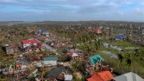 Siargao Island Typhoon Odette Aftermath Aerial Survey