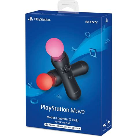 PlayStation Move Controllers - Two Pack - PlayStation 4 Standard ...