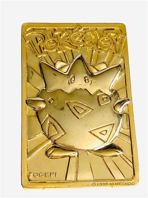 23K Gold Plated Pokemon Card - Cool Product Ratings, Specials, and ...