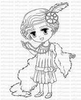 Flapper Coloring Page At GetColoringscom  Free Printable Colorings sketch template
