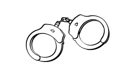 How to Draw Handcuffs - YouTube