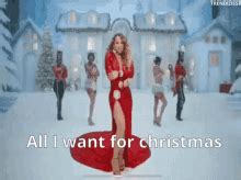 All I Want For Christmas Mariah Carey GIF - All I Want For Christmas ...