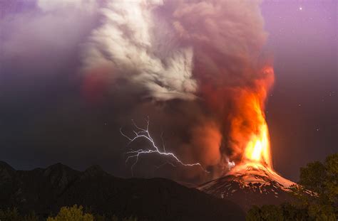 Villarrica Volcano Eruption In Chile Photo | One Big Photo