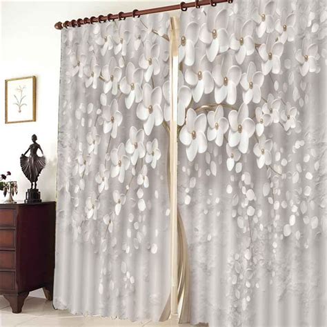 bedroom window curtains