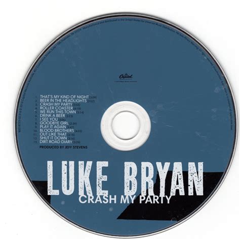 Luke Bryan Crash My Party 2010 CD Professionally Cleaned – 1factoryradio