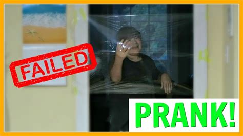 😞 FAILED SARAN WRAP PRANK GONE WRONG! 😞 ~ VLOG - YouTube