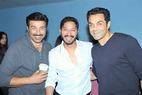 Sunny Deol And Bobby Deol At The Screening Of 'Poster Boys' - Masala.com