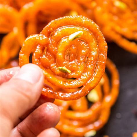 Crispy Homemade Jalebi - Cook With Manali