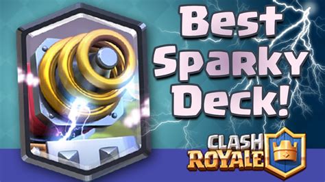 SPARKY BEST DECK - Clash Royale - YouTube