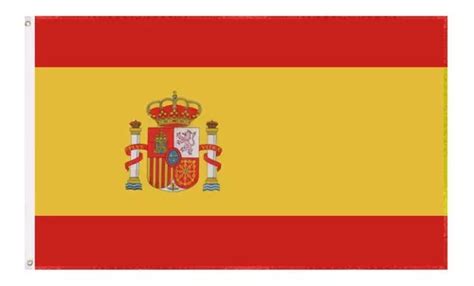 Bandera De España De Poliéster Medida De 90 X 150 Cm