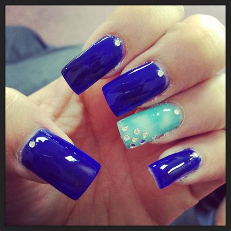 My cobalt blue nails | Blue nails, Nails, Cobalt blue nails