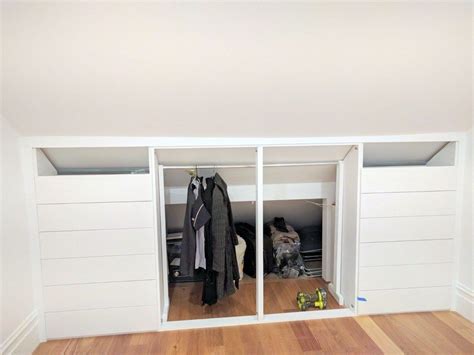 Under-eaves Wardrobe IKEA METOD Hack