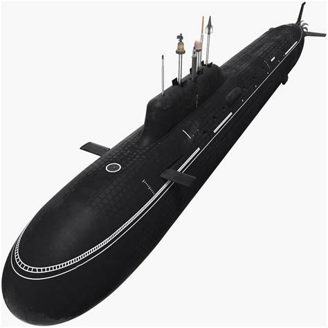 Project 885 Yasen Class Submarine 3D Model $199 - .fbx .obj .c4d .lwo .max - Free3D