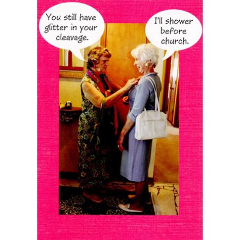 NobleWorks Funny Happy Birthday Greeting Card Retro Old Woman Humor ...