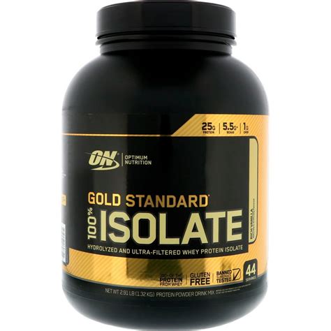 Optimum Nutrition Gold Standard 100% Isolate, Protein Powders - Walmart.com - Walmart.com