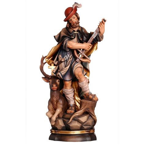 St. Hubert | Woodcarved Statue