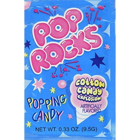 POP ROCKS Popping Candy, Cotton Candy, 24 Count - Walmart.com - Walmart.com