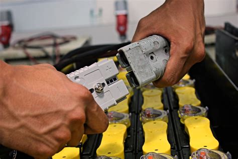 When charging a battery on a forklift start by - dannymeta.com