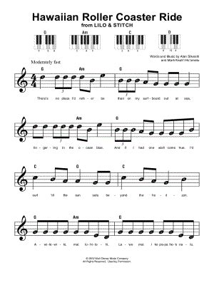 "Hawaiian Roller Coaster Ride" Sheet Music - 8 Arrangements Available Instantly - Musicnotes