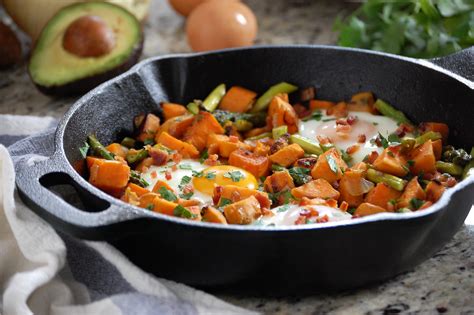 Sweet Potato Hash with Eggs - The District Table