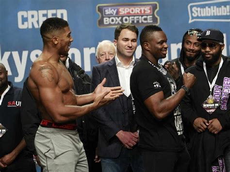 "I'll still fuc* your girl," Anthony Joshua turns heel and fires shot at Dillian Whyte over ...