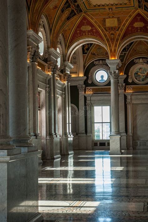 Library of Congress Interior, Washington DC Editorial Stock Image ...